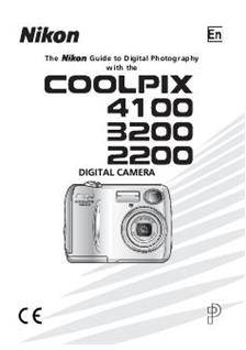 Nikon Coolpix 2200 manual. Camera Instructions.